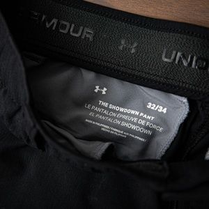 Mens Under Armour Showdown Golf Pant, 32x34, Black